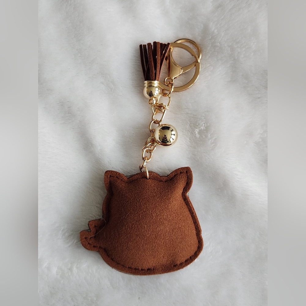 Brown Rhinestone Pony Keychain Farm Bah Charm - Picture 3 of 3